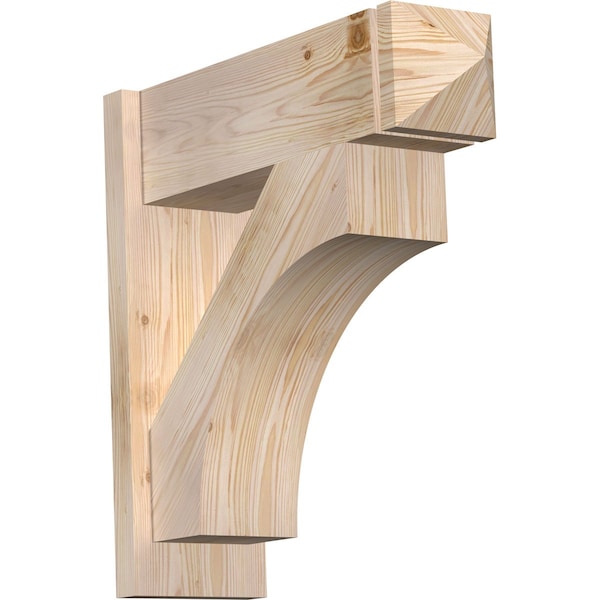 Ekena Millwork Westlake Smooth Arts and Crafts Outlooker, Douglas Fir, 7 1/2"W x 24"D x 24"H OUT08X24X24WTL03SDF - main